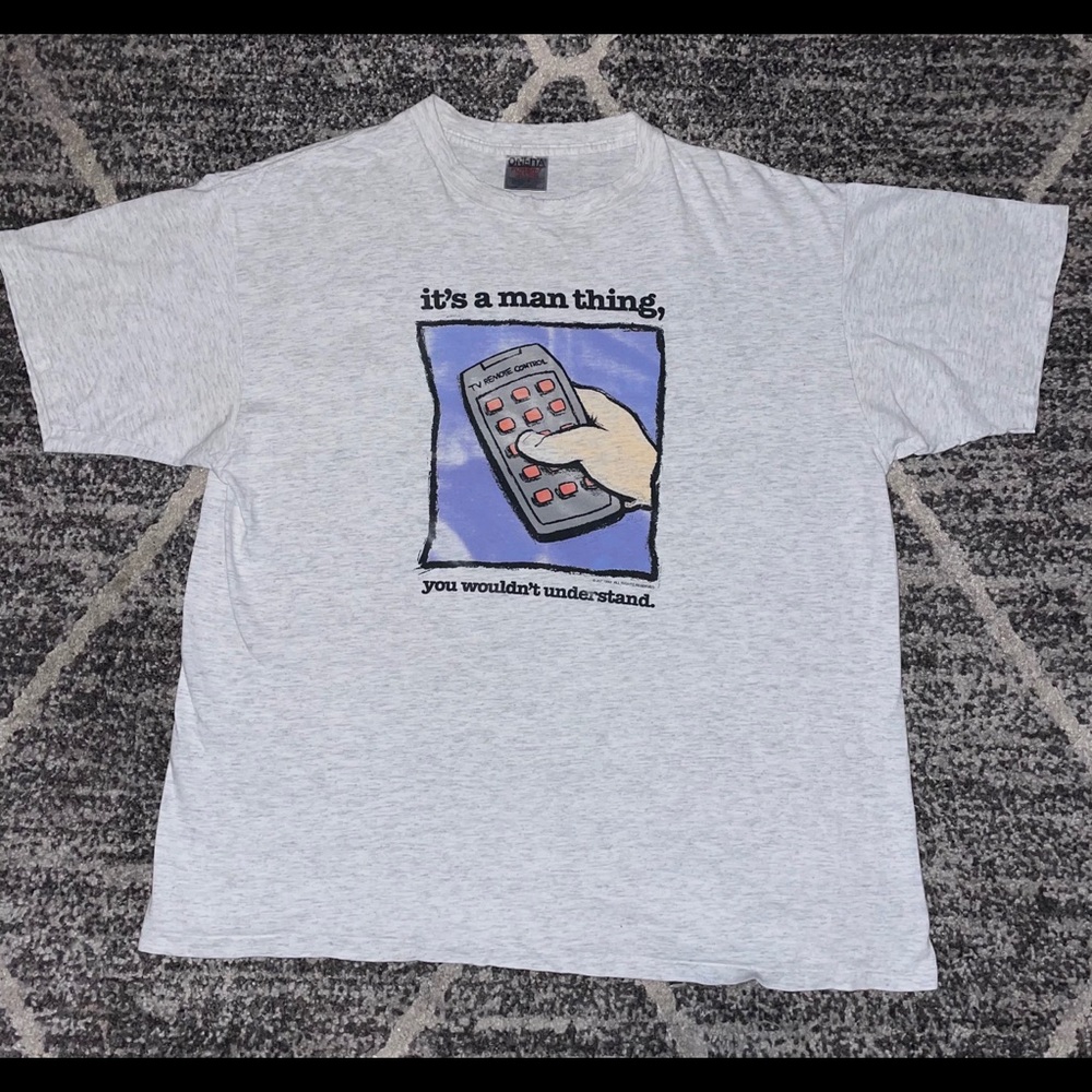 Vintage Its A Man Thing shirt xl single Stitch